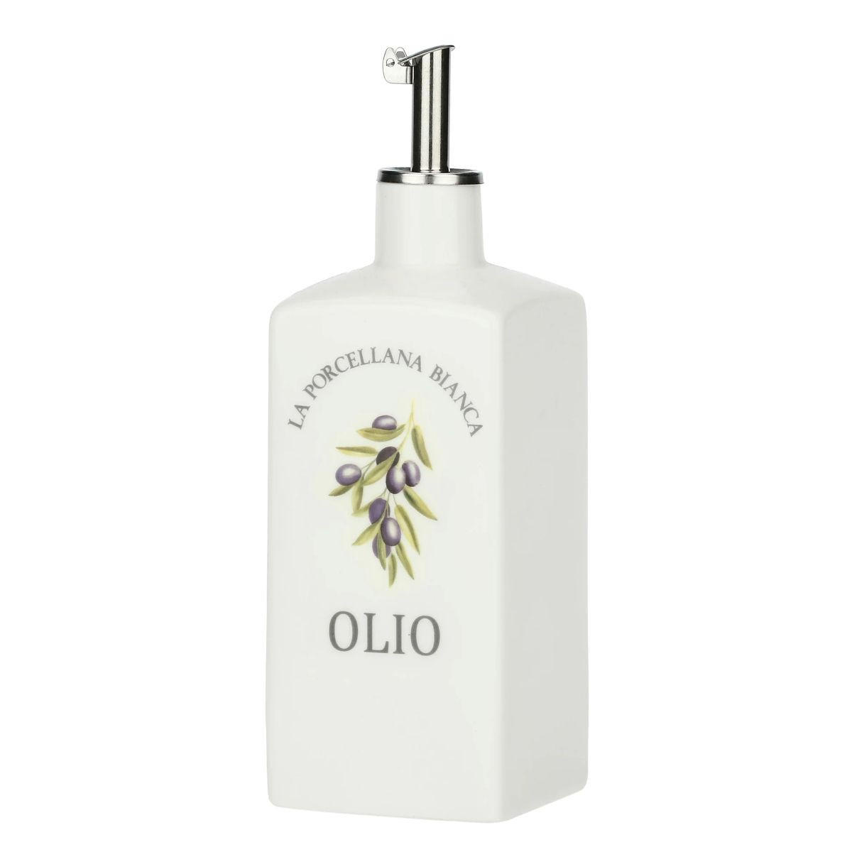 ÖLFLASCHE Oliera 0,25 l - Multicolor, Keramik (6.7/18/6.7cm)