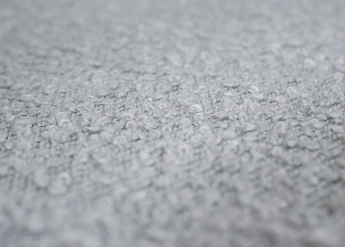 JEDÁLENSKÁ stolička Šedá - sivá, textil (56/80/53cm) - MCW