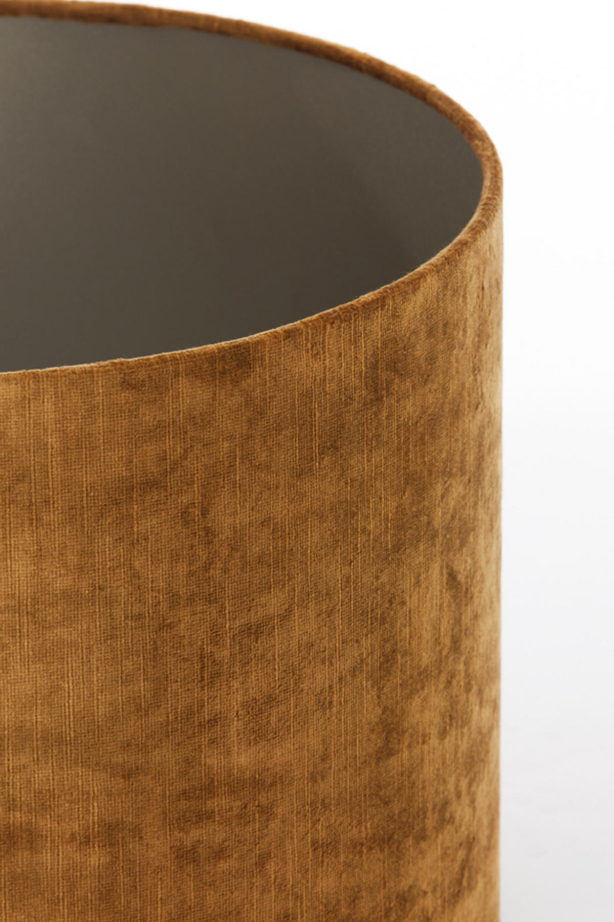 LAMPENSCHIRM Edelstein Gold Ø30/21 cm - Goldfarben, Textil (30/30/21cm) - Light & Living