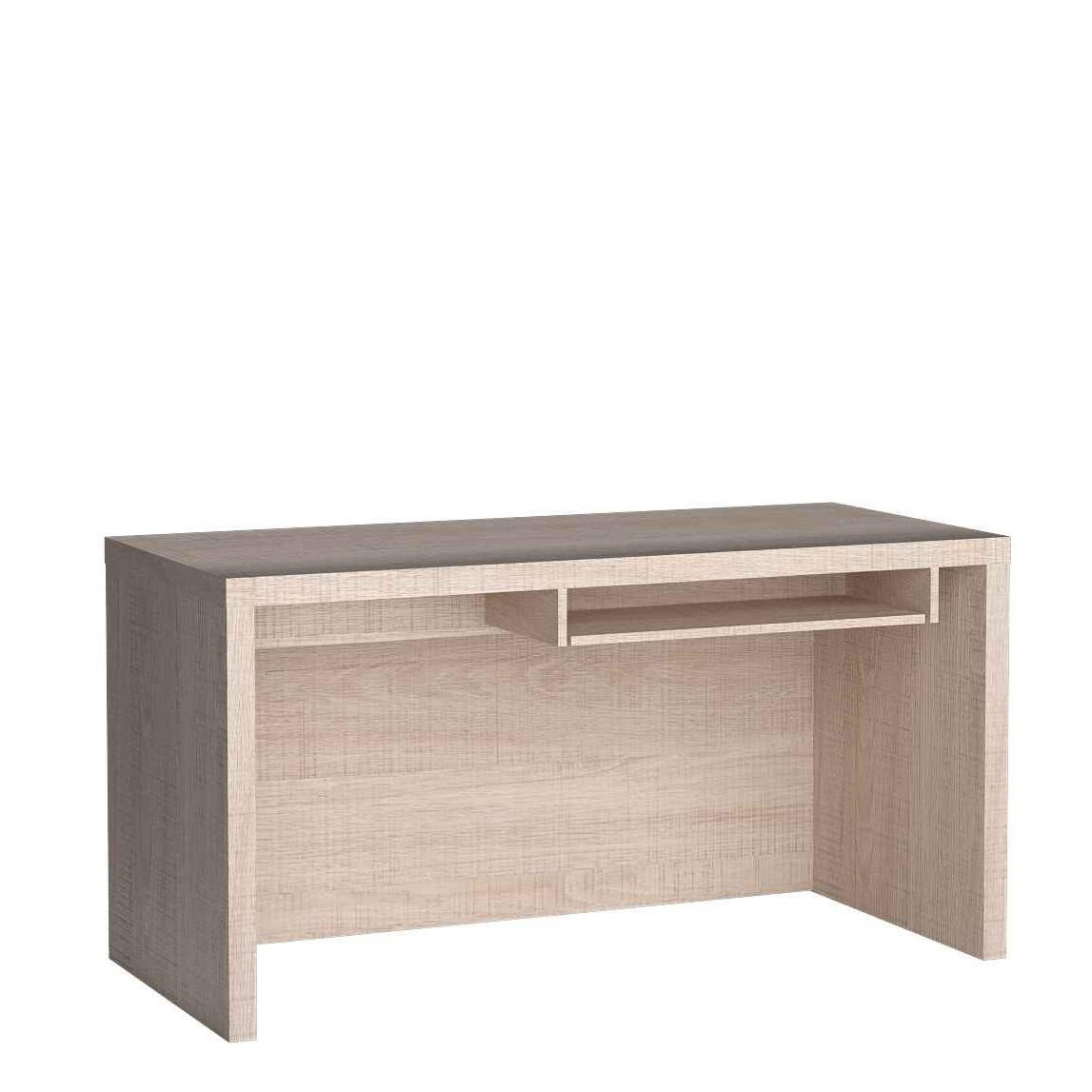 SCHREIBTISCH SALERNO 150x67x78 cm Bürotisch Computertisch, Eichefarben - Eichefarben, Holzwerkstoff (67/150/78cm) - MASSENO