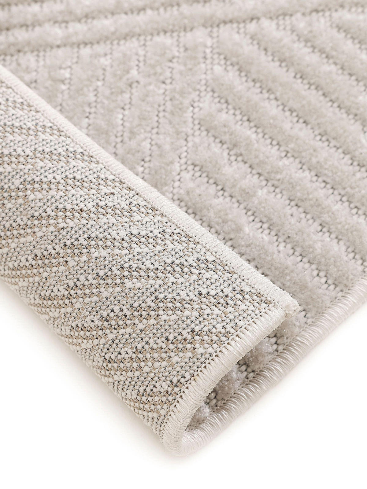 OUTDOORLÄUFER Mars Cream 80x240 cm - Creme, Textil (80/240cm) - benuta Pop