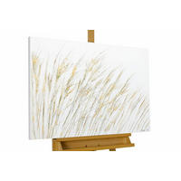 ACRYLBILD HANDGEMALT 100/75 cm - Beige, Holz/Textil (100/75cm) - KUNSTLOFT