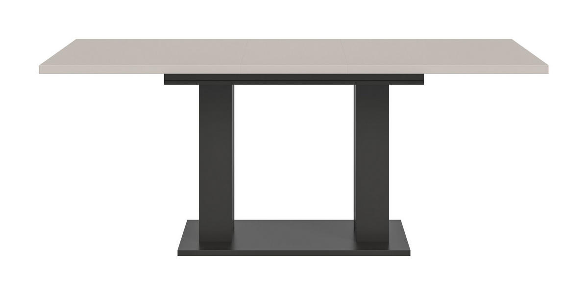 ESSTISCH MOTION (B/H/T: ca. 150/76/90 cm) in grau/Kaschmir - Grau, Holzwerkstoff (90/150/76cm)