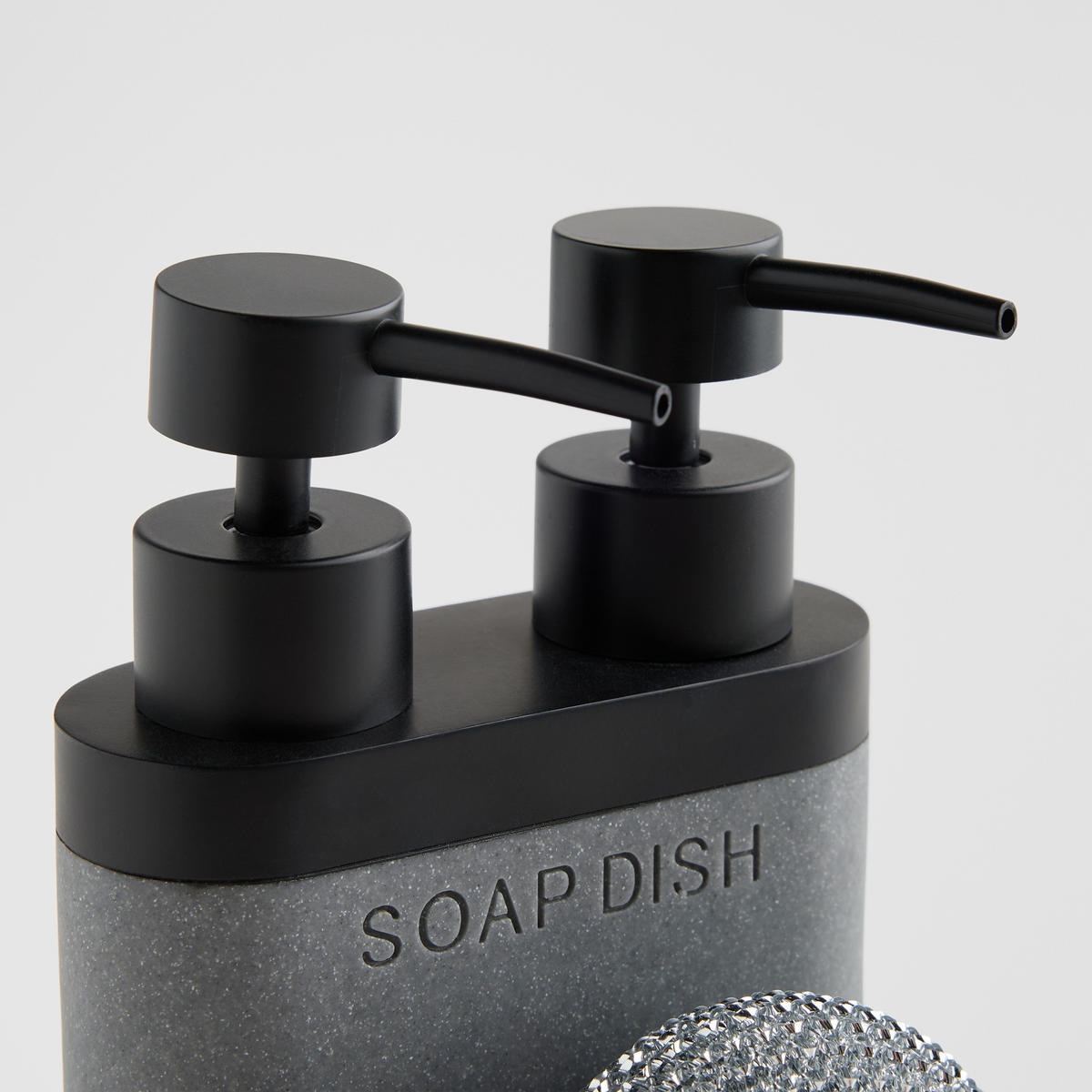 SEIFENSPENDER Duadi - Grau, Kunststoff (9/17/12cm) - home&you