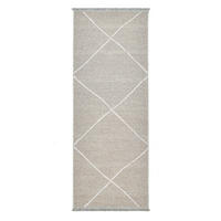 FLACHWEBTEPPICH Braderup 80x200 cm - Beige, Textil (80/200cm) - Sansibar SYLT