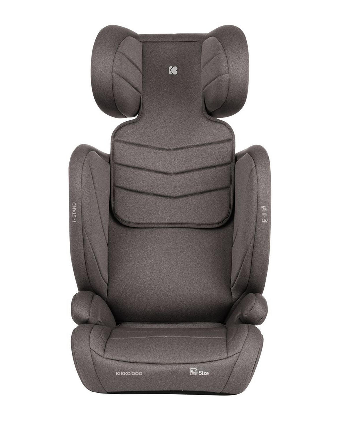 KINDERSITZ i-Stand i-Size Braun (100 - 150 cm) Gruppe 2/3 verstellbar Isofix - Braun, Kunststoff (44/59/45cm) - Kikka boo