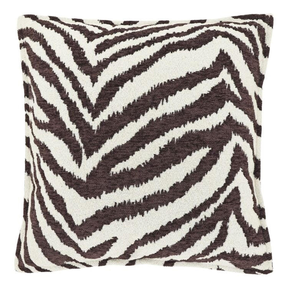 KISSENBEZUG Rowan Braun 45/45/8 cm - Braun, Textil (45/45cm) - Unique Living