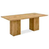 ESSTISCH MAHO natur - Naturfarben, Holz (100/200/76cm) - IDIMEX