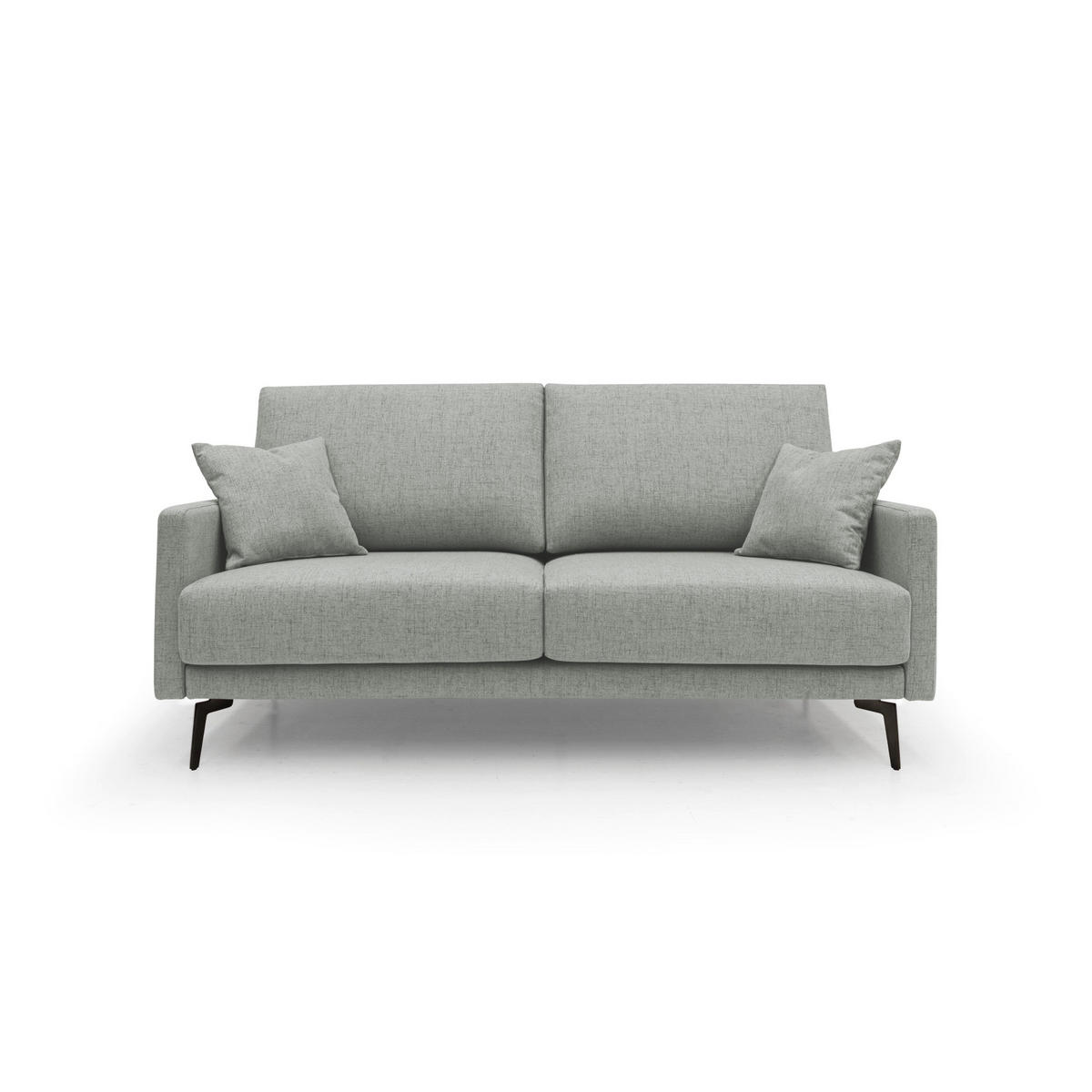 LINEARSOFA Saturno - Hellgrau, Textil (140/94/90cm) - Divani.store