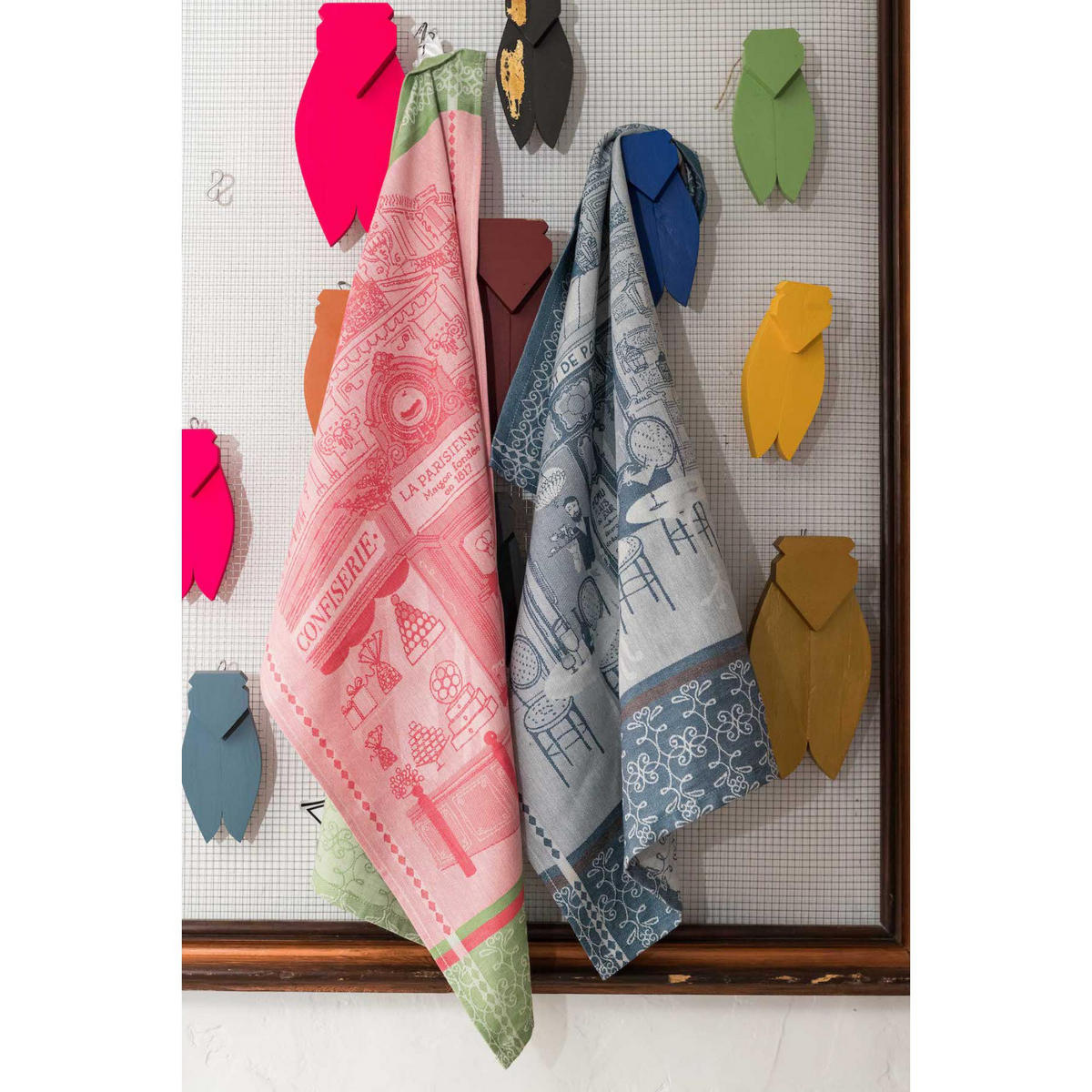 GESCHIRRTUCH Pâtisserie rosa 50 x 70 cm - Rosa, Textil (50/70cm) - Winkler