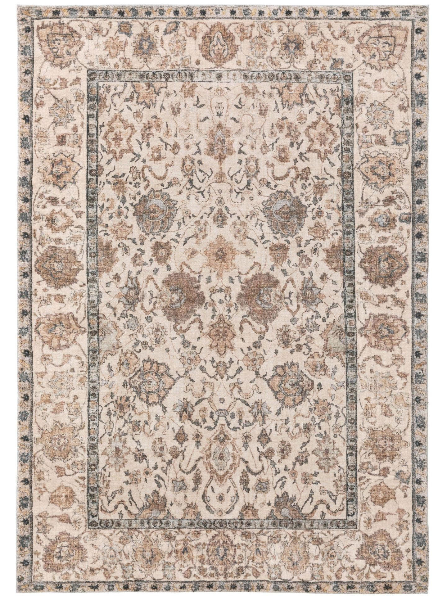 PRATEĽNÝ koberec Mara Béžová 120x170 cm - béžová, textil/plast (120/1cm) - KUNSTLOFT