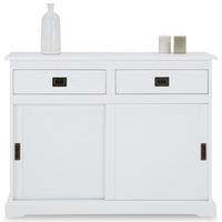 KOMMODE SAVONA weiß - Weiß, Holz (110/84/46cm) - IDIMEX