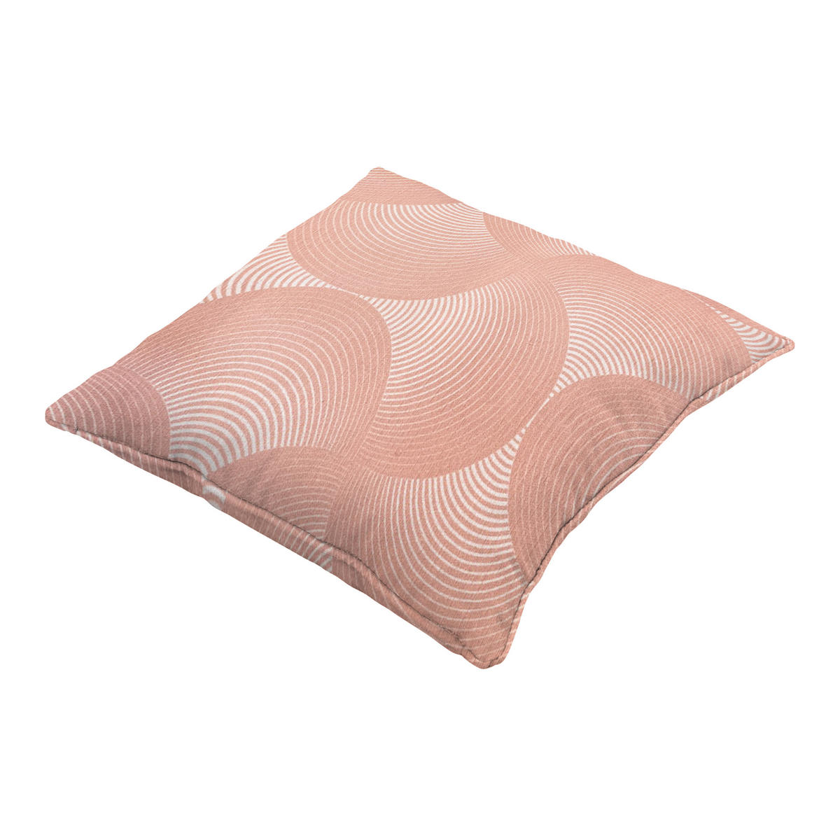 DEKORATIONSKISSEN Napels - Rosa - 50/50/10 cm - 4er-Set - Pink, Textil (50/50cm) - Madison
