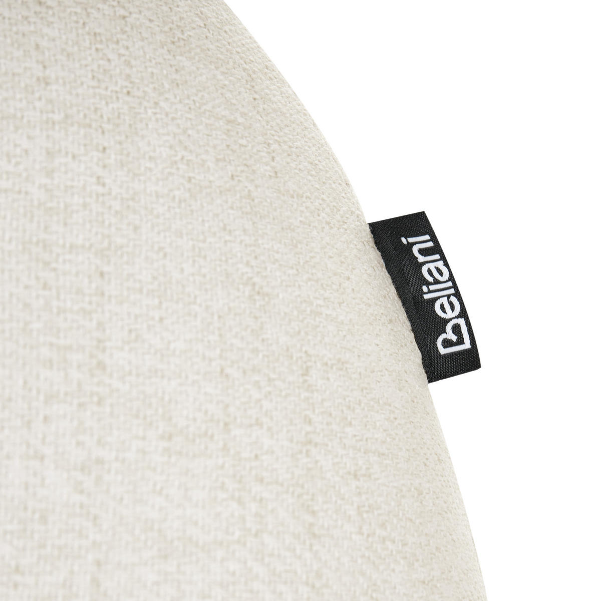 2-SITZER-SOFA Stoff Cremeweiß Lovberg - Creme, Textil (138/74/80cm) - Beliani