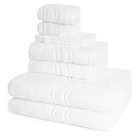 FROTTIERSET Cashmere feeling 8-teilig - Weiß, Textil (50/100cm) - Ross