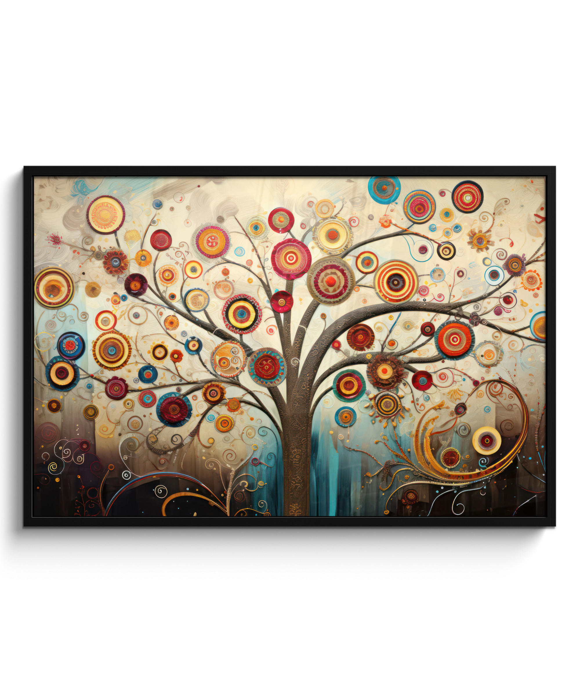 MuchoWow Poster Braun 120x80 cm