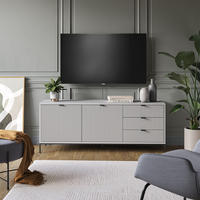 LOWBOARD Eliza Grau 150.1 x 60 cm - Grau, Holzwerkstoff (150/60/42cm) - Vicco