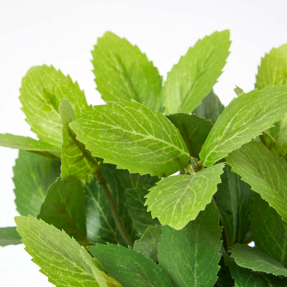 KUNSTPFLANZE Minze im Terrakotta-Topf, 17 cm - Grün, Kunststoff (17cm) - Homescapes