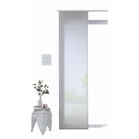 SCHIEBEVORHANG »Nizza« HxB 245x60 cm Stein - Grau, Textil (60/245cm) - Gardinenbox