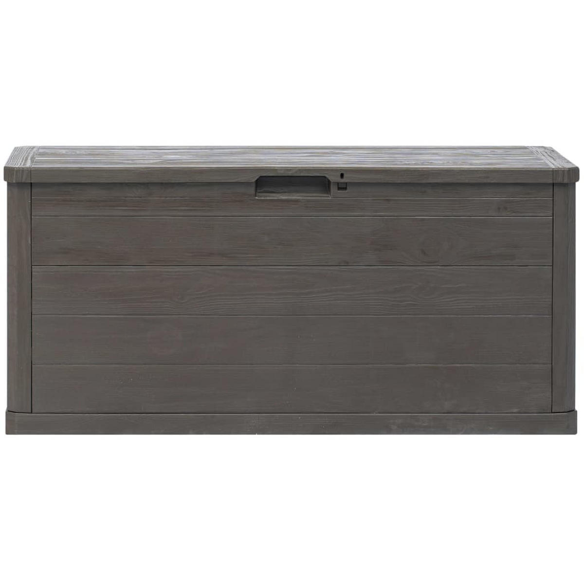GARTEN-AUFBEWAHRUNGSBOX 280 L Braun - Braun, Kunststoff (45/56/117cm) - furnicato