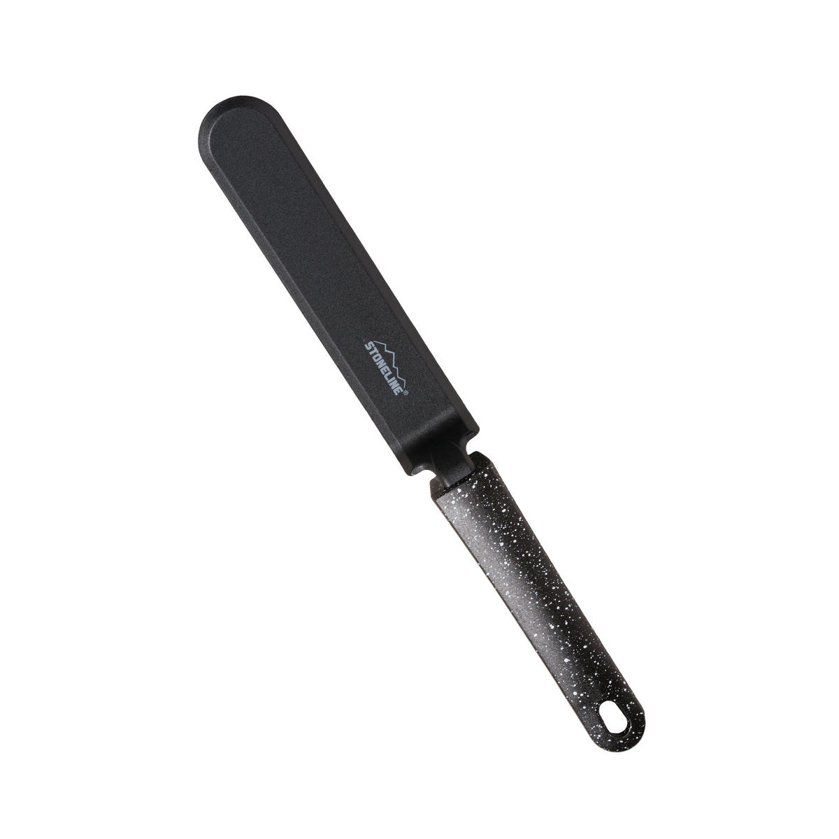 SPATEL MIT STÜTZE - Schwarz, Kunststoff (3.6/2.5/35.5cm) - Stoneline