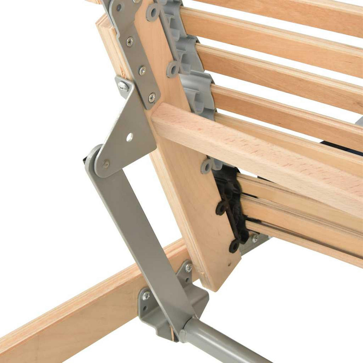 LATTENROST Elektrisch Mit 42 Latten 7 Zonen 90/200 Cm - Braun, Holz (90/200cm) - vidaXL