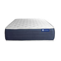 MATRATZE Actiflex sleep Taschenfederkern und Memory-Schaum 100 x 190 cm h2 - Weiß, Textil (100/190cm) - ACTISOM