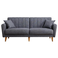 EINZELSOFA aqua Braun - Braun, Textil (85/85/205cm) - Habitat Garten