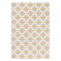 DESIGN Teppich für Innen und Außen gelb - Gelb, Textil (160/230cm) - AFK Living