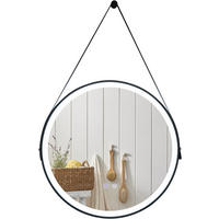 BADSPIEGEL LED-Spiegel Silber - Silberfarben, Glas (60/3/60cm) - COSTWAY