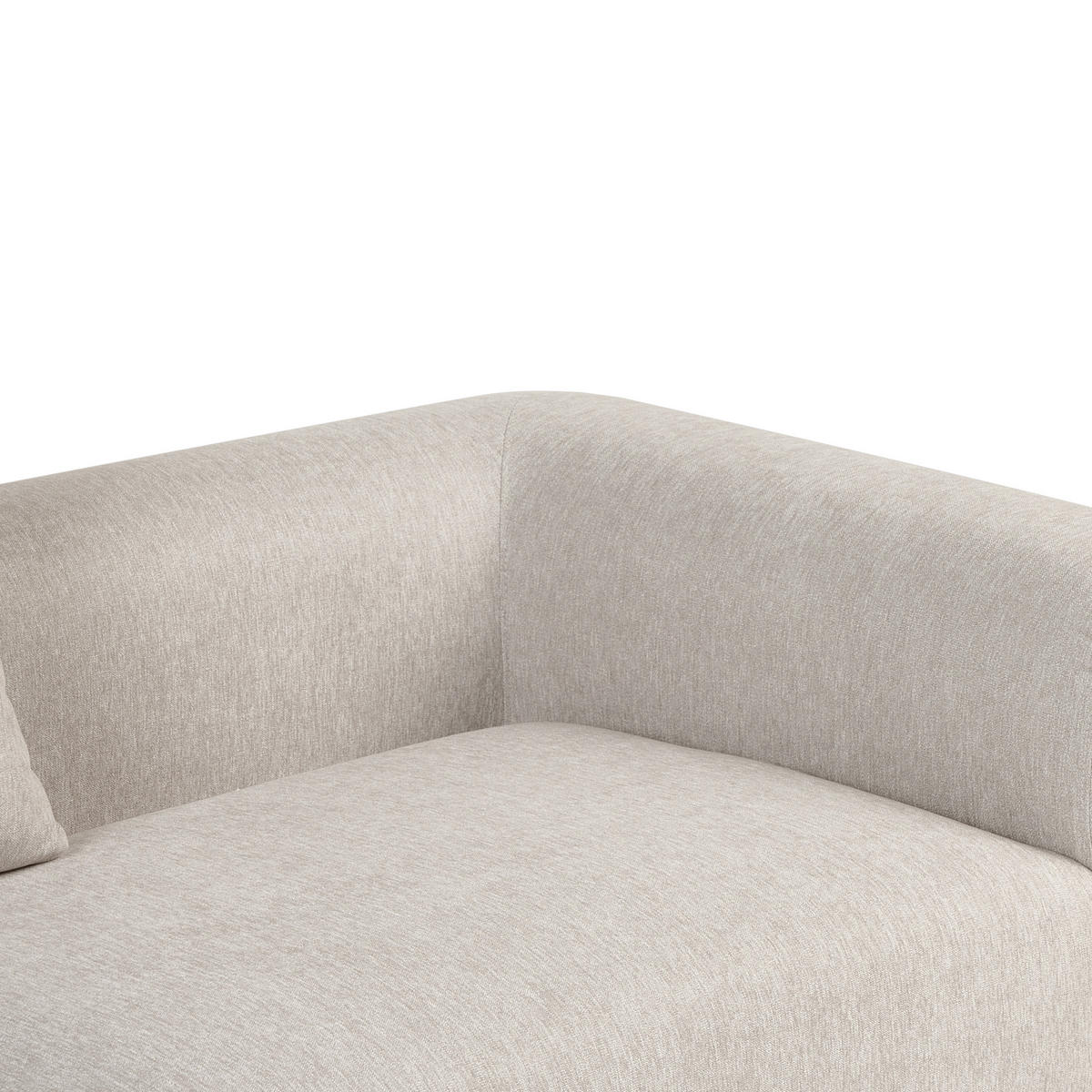 2-SITZER-SOFA Taupe Vinliden - Taupe, Textil (180/62/87cm) - Beliani