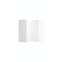 ECKHÄNGESCHRANK WRN P/L - Zivora - Platzsparende Lösung mit Stil - Weiß, Holz (60/72/60cm) - ROYAL24_MARKT