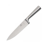 KOCHMESSER Silber 34/5/34 cm BH2822 - Silberfarben, Metall (34cm) - Berlinger Haus