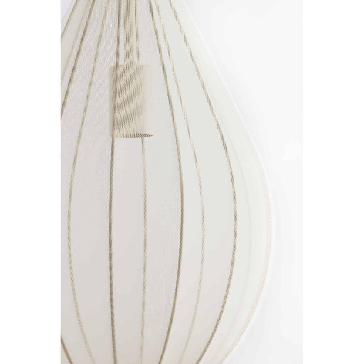 PENDELLEUCHTE Itela Braun 28/28/40 cm - Braun, Textil (28/28/40cm) - Light & Living