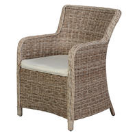 GARTENSTUHL, Gram, Stühle Natur, Rattan, 65 x 61 x 86 cm, 2-teilig - Naturfarben, Naturmaterialien (65/86/61cm) - ebuy24