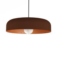 HÄNGELEUCHTE - Braun, Metall (40/40/12cm) - Lumicom