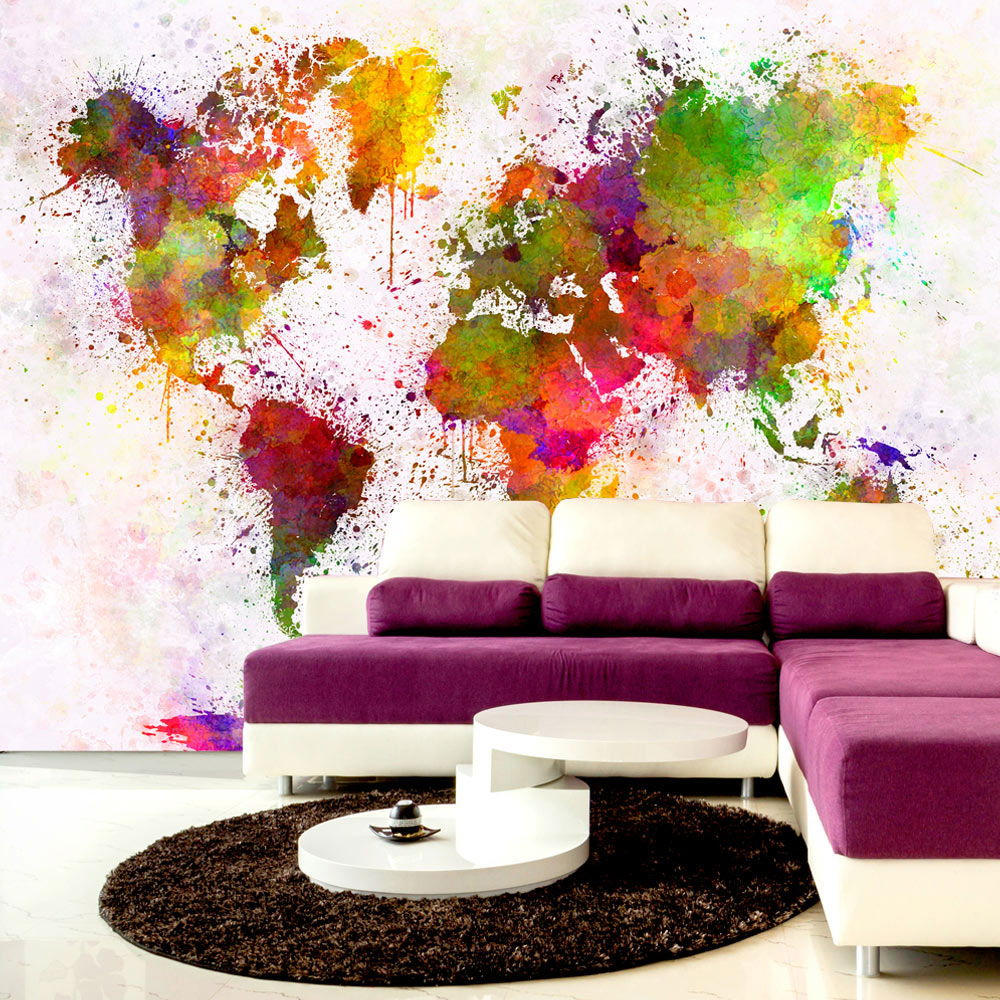 VLIESTAPETE Bunt 350/245 cm - Multicolor, Textil (350/1cm) - KUNSTLOFT