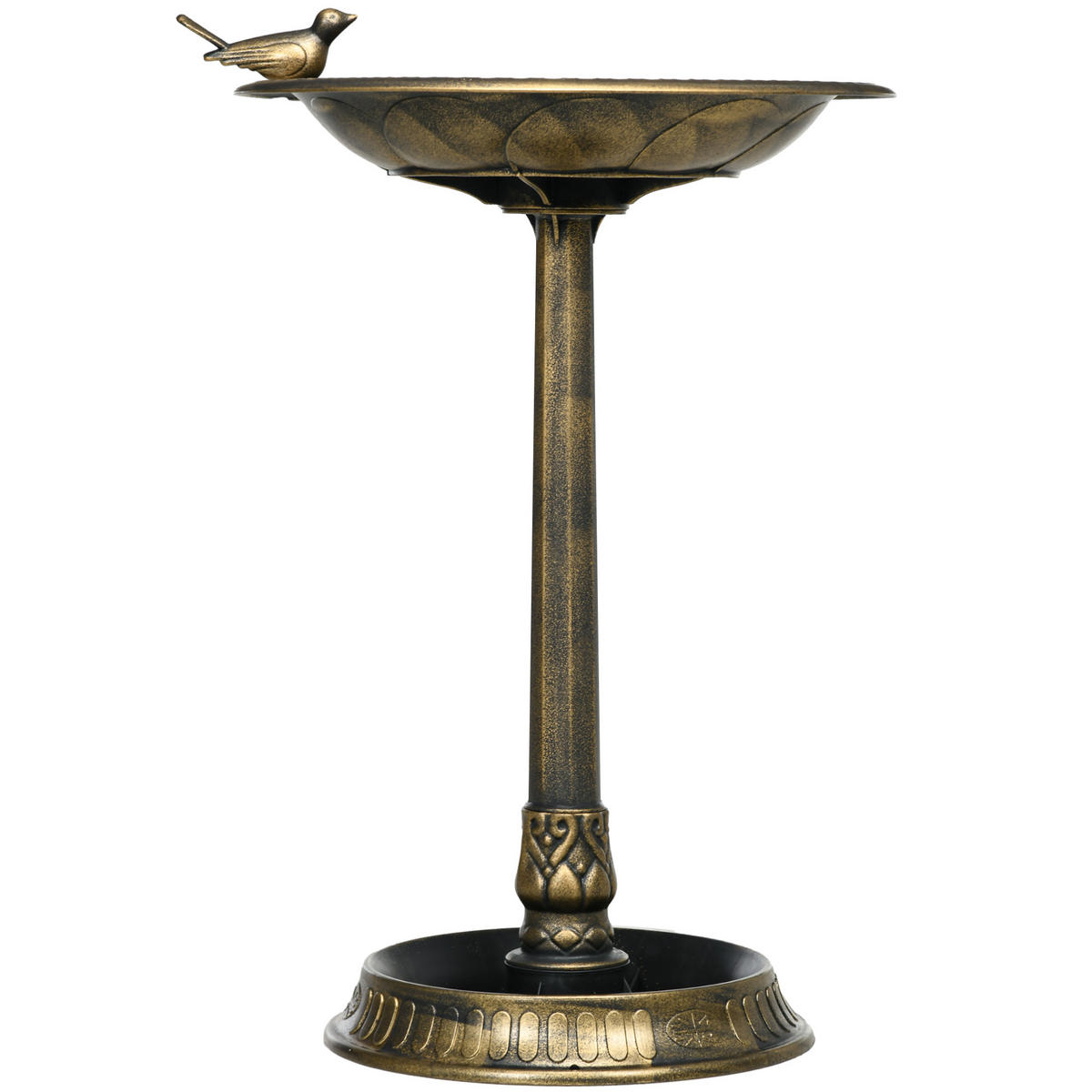 VOGELTRÄNKE PANG-K4T8N2 Bronze - Bronzefarben, Kunststoff (50/72/50cm) - PANGIVO