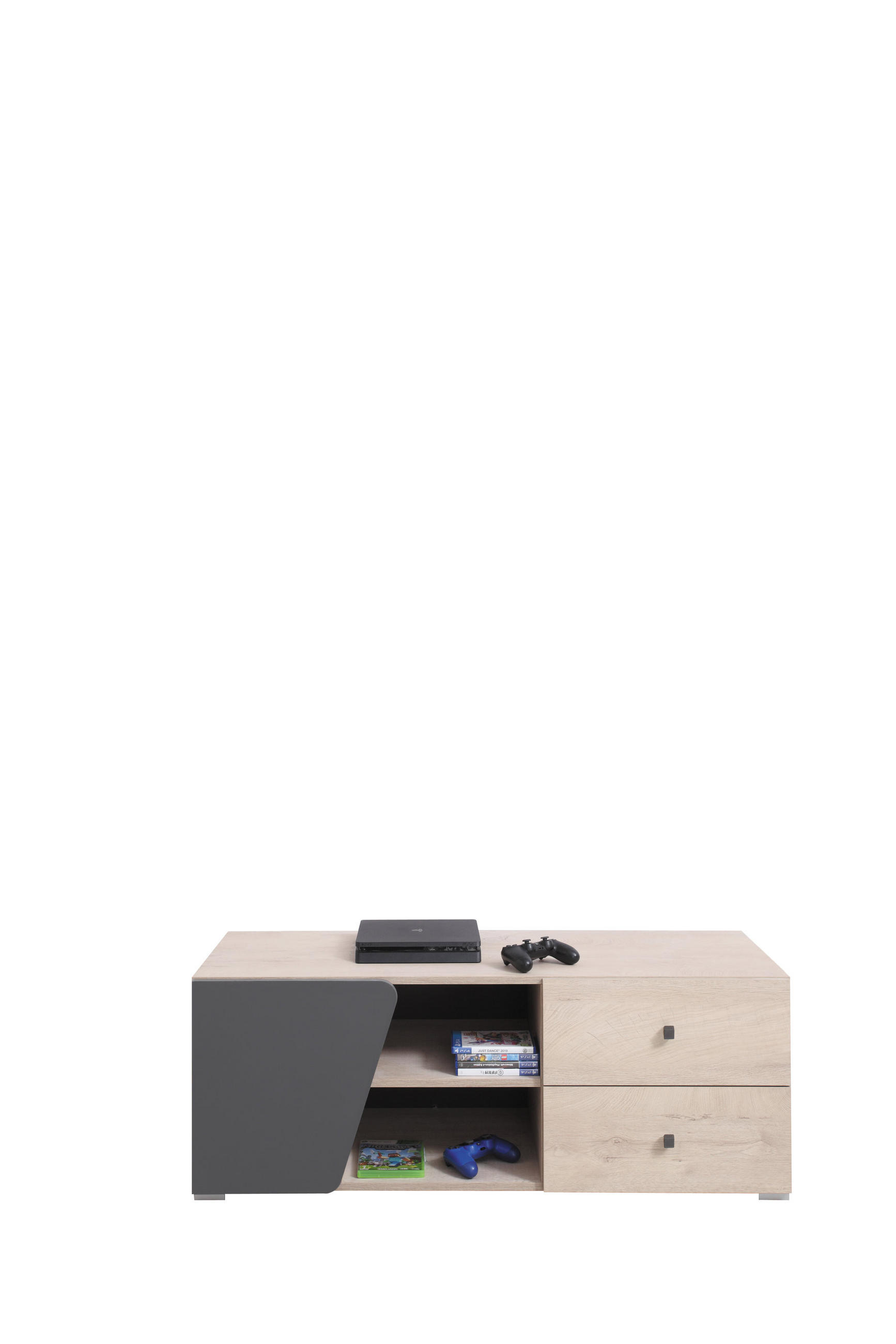 LOWBOARD RAVENNA 120/45/50 cm, Eichefarben - Eichefarben, Holzwerkstoff (120/45/50cm) - MASSENO