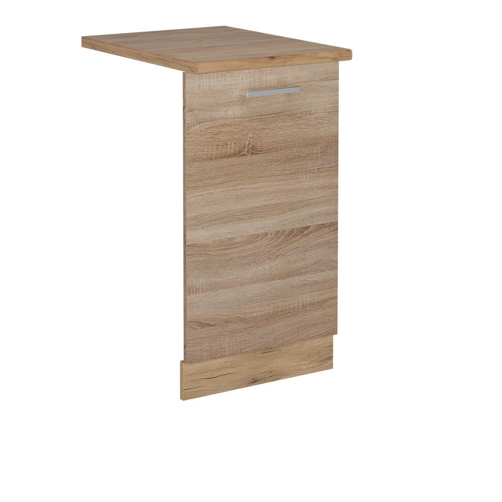 DISKMASKINENS FRONTPANEL R-Line Sonoma 45 cm , AP Oak Sonoma ek, Honungsek 81.8/45/60 cm