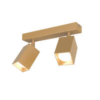 DECKENLEUCHTE - Goldfarben, Metall (6/27/18cm) - Lumicom