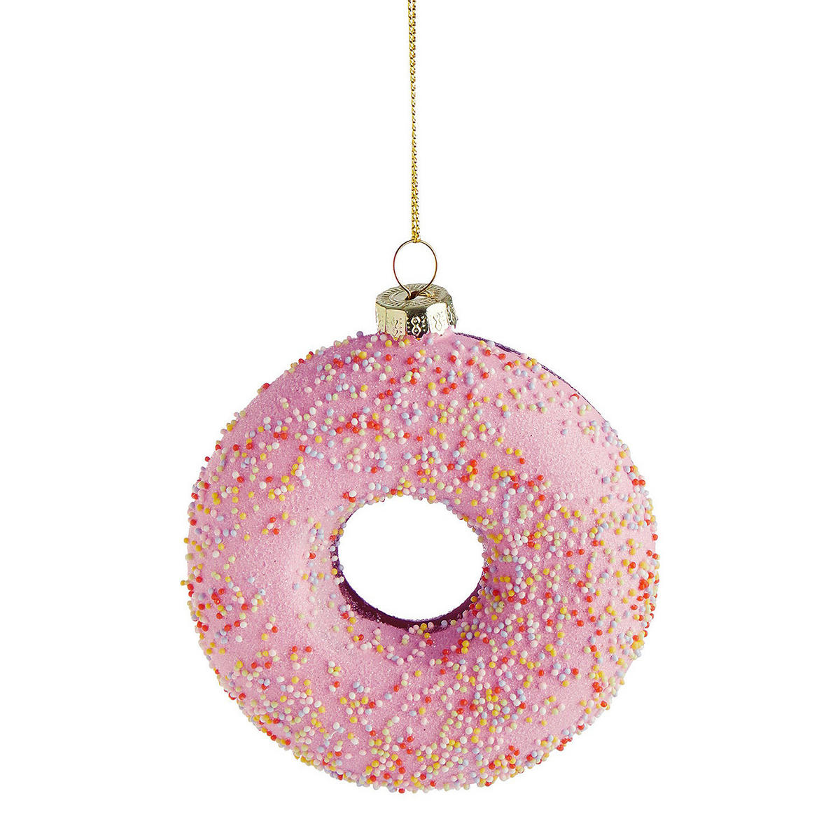 BAUMANHÄNGER Hang On Donut - Pink, Glas (9/11/3.5cm) - Butlers