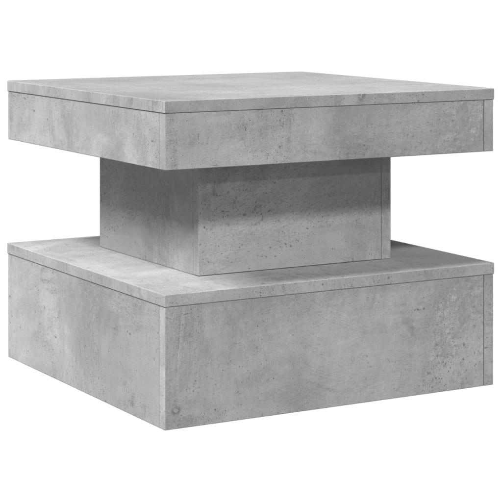 vidaXL Couchtisch Hellgrau 50x40x50 cm