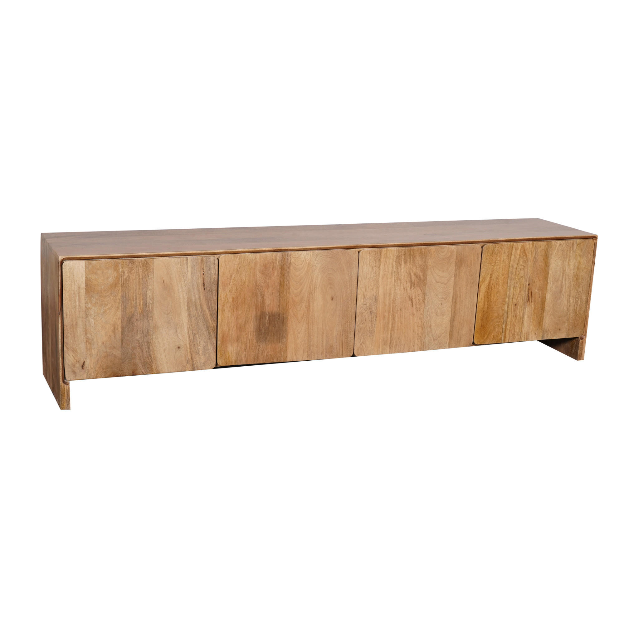 LOWBOARD Pure Perception Mangoholz 200 cm / 40 cm Natur - Naturfarben, Holz (200/50/40cm) - Villa Möbel