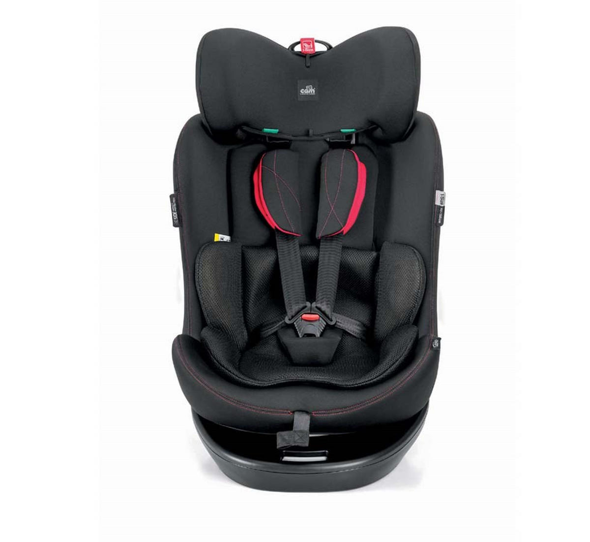 KINDERAUTOSITZ Tour I-Size Autositz - Schwarz, Kunststoff (219/470/315cm) - Cam il Mondo del Bambino S.p.A.
