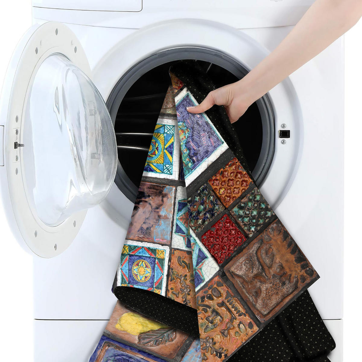 TEPPICH Superlonga 200/300 cm - Multicolor, Textil (200/300cm) - Bamyum