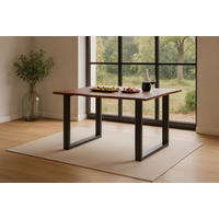 ESSTISCH ROXANA - Beige/Naturfarben, Holz (80/120/77cm) - SAM
