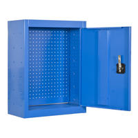 WERKZEUGSCHRANK Hängend Amego HxBxT 65x50x27,5 cm Metall Abschließbar Blau - Blau, Metall (50/65/27.5cm) - PROREGAL
