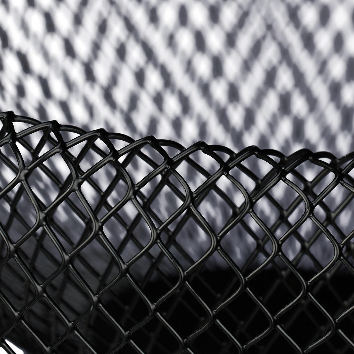 OBSTSCHALE - Schwarz, Metall (10cm) - Relaxdays