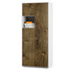 AKTENSCHRANK Amira T10 Eiche Ribbeck 180/80/40 cm - Alteiche, Holzwerkstoff (80/180/40cm) - SIMPLYFURN